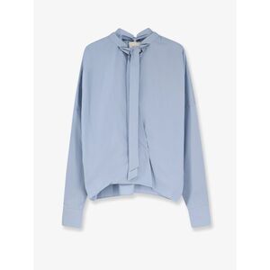 Alysi Women Cotton Shirt With Bow